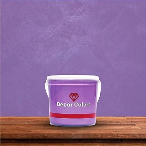 Cimento Diamantado Aveludado Lilás 3,2 kg Decor Colors