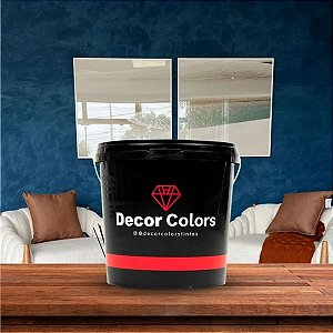 Cimento Queimado Rústico Azul Petróleo  5 kg Decor Colors