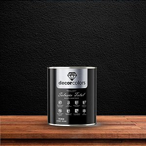 Tinta Borracha Líquida Preto 4,3 kg Decor Colors