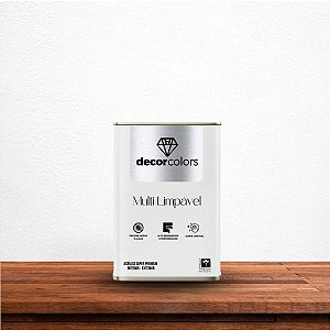 Tinta Multi Limpável Decor Colors 18 Litros Branca