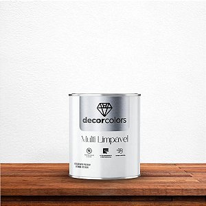 Tinta Multi Limpável Decor Colors 3,6 Litros Branca